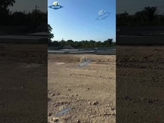 Instalação de edifícios pré-fabricados de aço